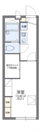 レオパレスアサヒプレイスの物件間取画像